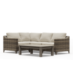 Denali Small Outdoor Sectional with Coffee Table - SunVilla Home