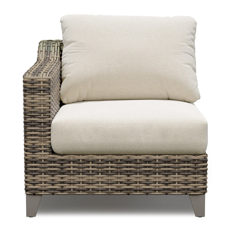 Denali Outdoor Sectional Left Arm Chair - SunVilla Home
