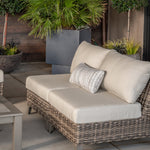 Denali Outdoor Sofa with Slipper Patio Chairs Set - SunVilla Home