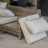 Denali Outdoor Sofa with Slipper Patio Chairs Set - SunVilla Home