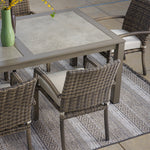 Denali Patio Dining Table & 6 Dining Chairs - SunVilla Home